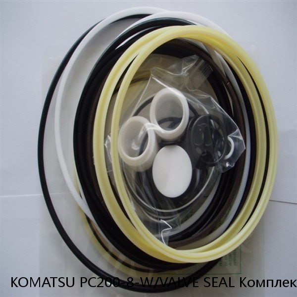 KOMATSU PC200-8-W/VALVE SEAL Комплект уплотнений для KOMATSU PC200-8-W/VALVE SEAL подходит к комплекту уплотнений главного насоса #1 image
